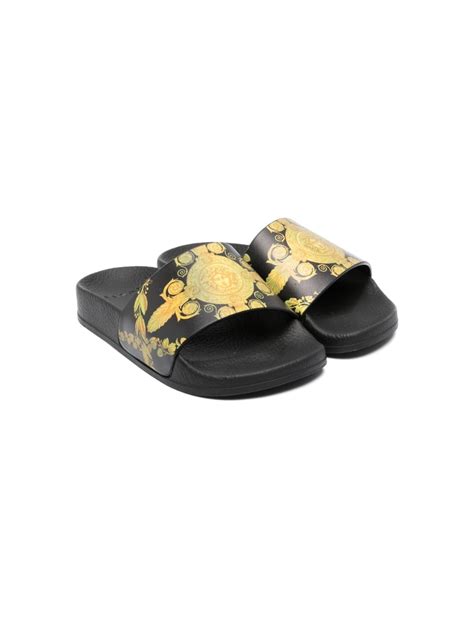 kids versace slides|versace kids clothing.